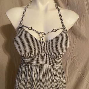 Maxi pin stripe dress
